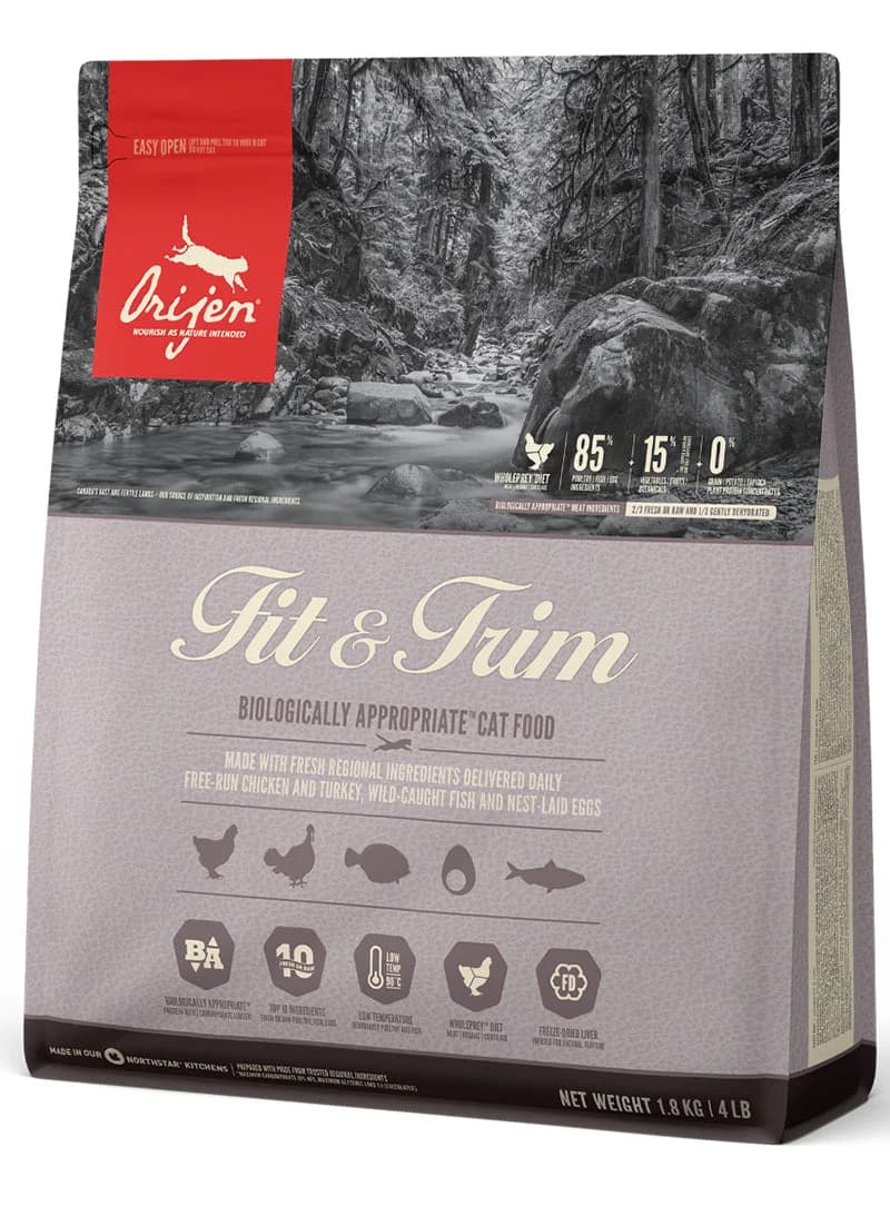 Orijen Fit & Trim - Ração para Gato para Controlo do Peso