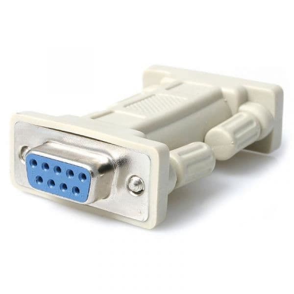 Startech Adaptador Mdem Nulo Serie RS232 DB9 - NM9FF
