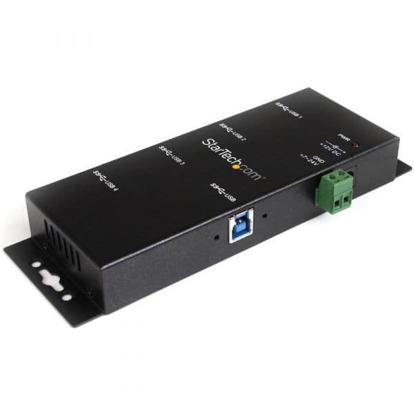 Startech Hub de Interface usb B 3.0 (3.1 Gen 1) 5000 Mbit/s Preto - ST4300USBM