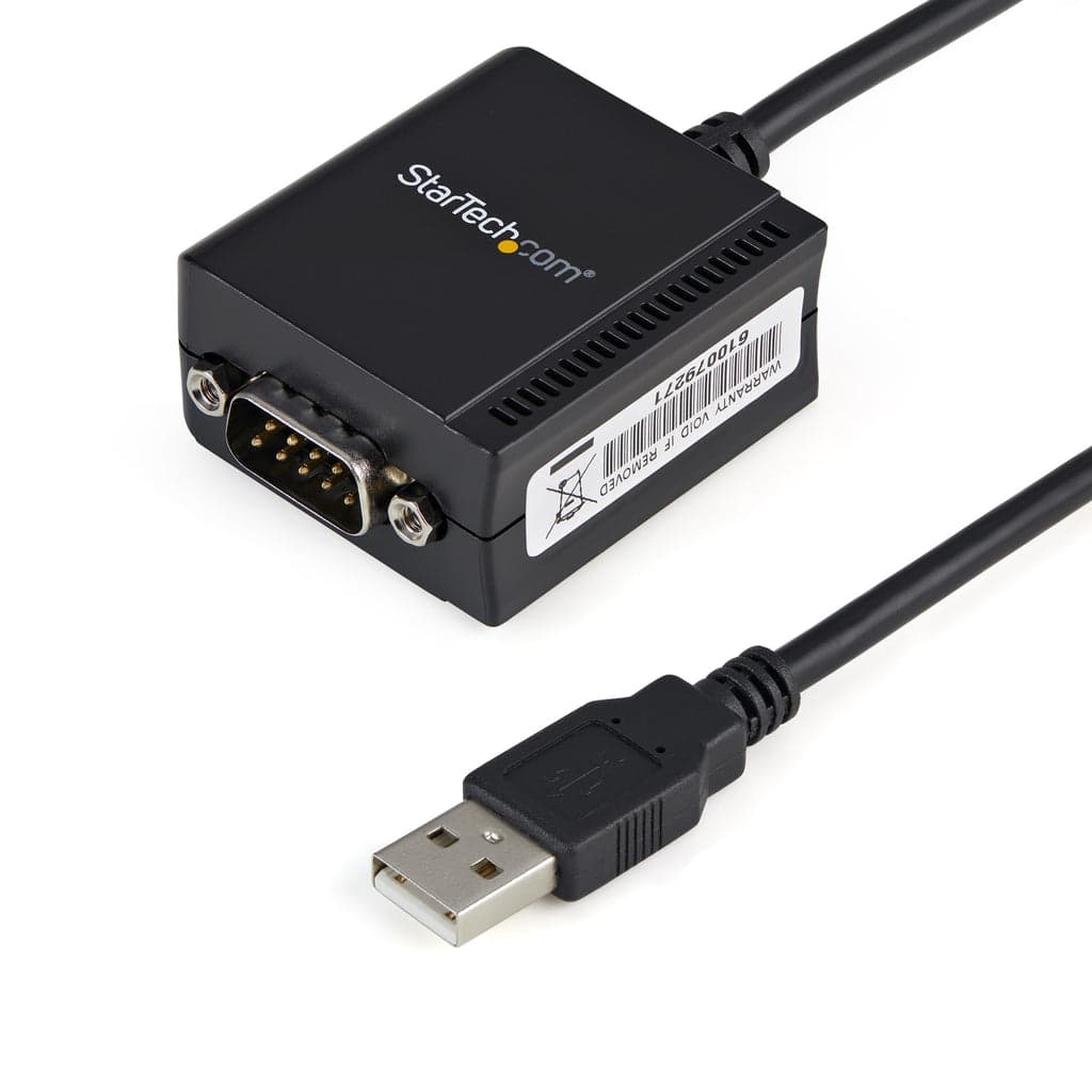 StarTech.com Cabo Adaptador de Série RS232 com Retenção COM para