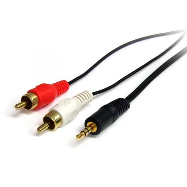 Startech Cabo Jack 3.5mm Stereo Macho 2x Rca Macho (90 cm) - MU3MMRCA