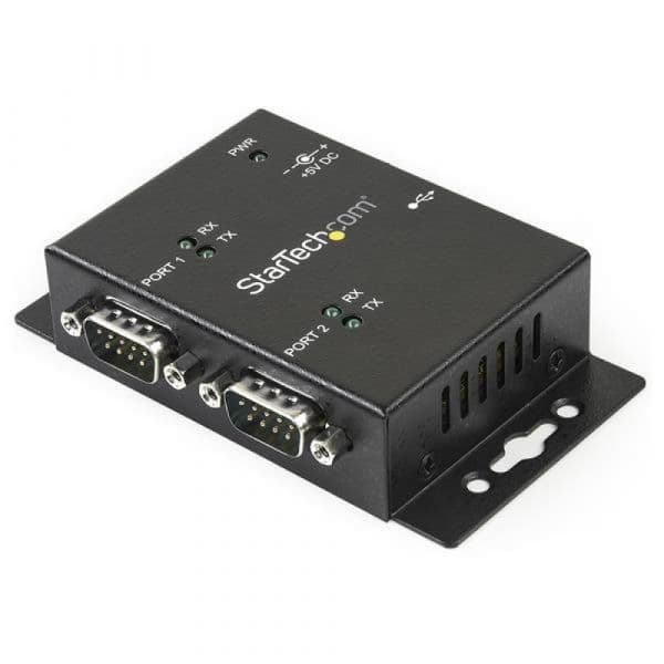 Startech Adaptador 2xDB-9 - usb 2.0 Preto - ICUSB2322I