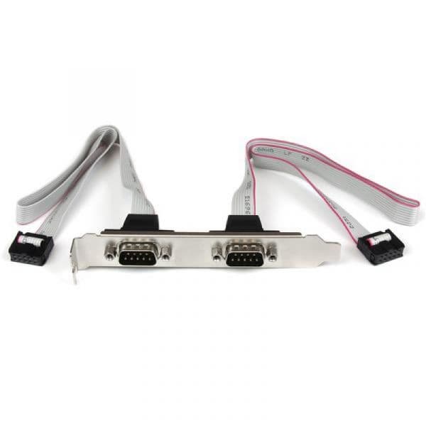 Ewent Cabezal Bracket 2 Puertos com Serie - PLATE9M2P16