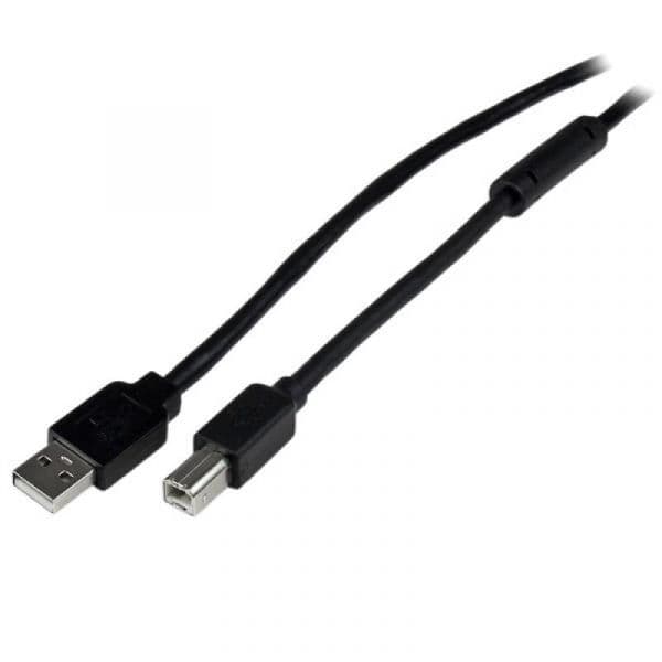 Startech Adaptador usb a Macho - Mini-usb B Macho (20 Mts) Preto - USB2HAB65AC