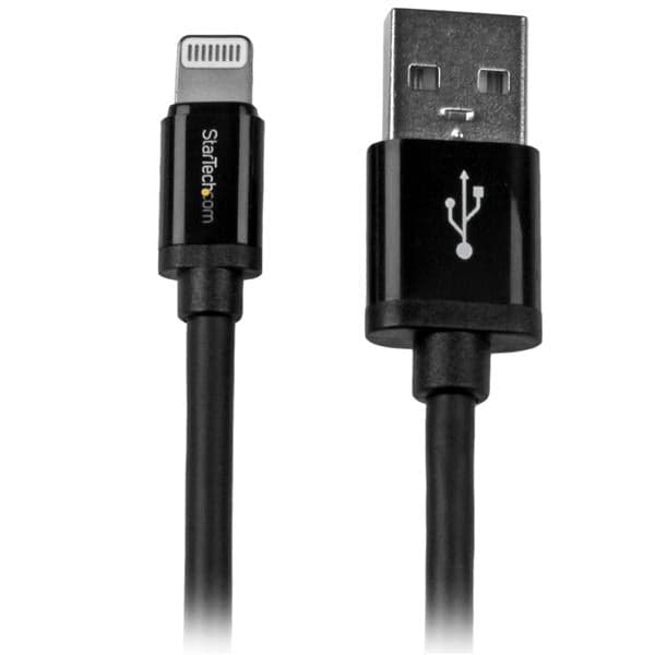 Startech.com Cable 2m Lightning Apple ipod ipad iphone 5 a usb 2.0 Black - Usblt2mb