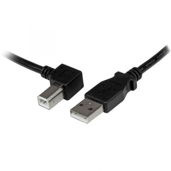 Startech Cabo usb a Macho - usb B Macho 90º (2 Mts) - USBAB2ML