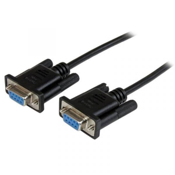 Startech Cabo de Série DB-9 Fêmea - Fêmea (2 Mts) Preto - SCNM9FF2MBK