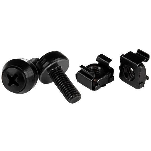 StarTech 50 Parafusos Porcas Jaula M6 - CABSCREWM6B