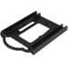 StarTech.com BRACKET125PT painel baía de disco 8,89 cm (3.5") Painel portador Preto