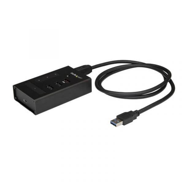 Startech Hub de Interface usb 3.0 (3.1 Gen 1) Type-b 5000 Mbit/s Preto - HB30A3A1CST