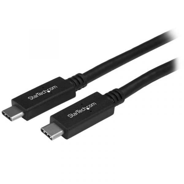 Startech Cabo usb C Macho - Macho (1 M) Preto - USB315CC1M