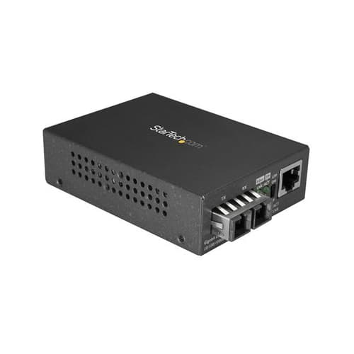 Startech Conversor 1000 Mbit/s 850 nm Multimodo Black