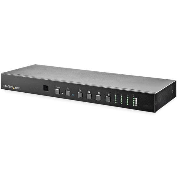 Startech.com VS424HD4K60 Switch Matriz HDMI 4x4 4K 60Hz com Áudio e Controlo Ethernet