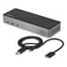 StarTech Docking Station Híbrida Universal para Três Monitores DisplayPort e HDMI 4K de 60Hz 85W