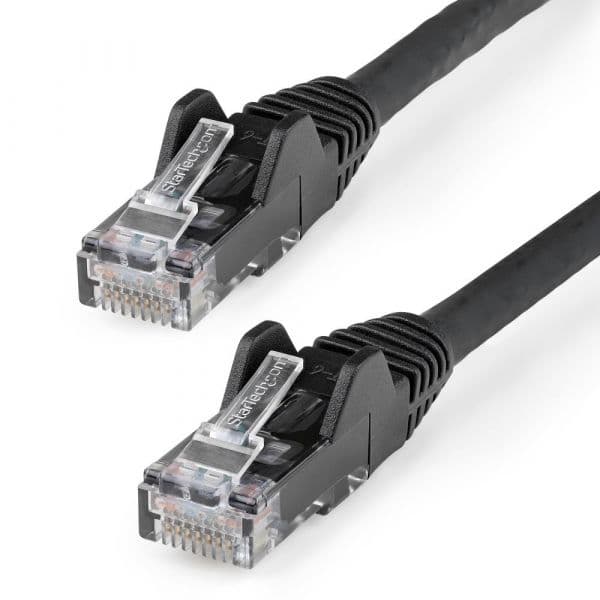 StarTech Cabo de Rede RJ45 Cat 6 UTP 3m Black 387593