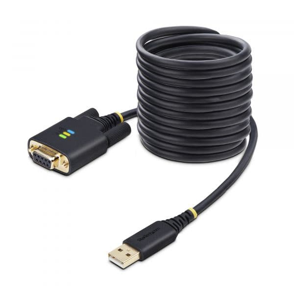 StarTech 1P10FFCN-USB-SERIAL Cabo Adaptador USB para Null Modem Serial FTDI 3m