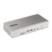 StarTech.com Docking Station 132UE-TB4USB4DOCK Thunderbolt 4 Multi-Display Quad/Triple/Dual Monitor 2x HDMI 2x DisplayPort 7x USB Hub 2.5 Gigabit Ethernet 98W Power Delivery