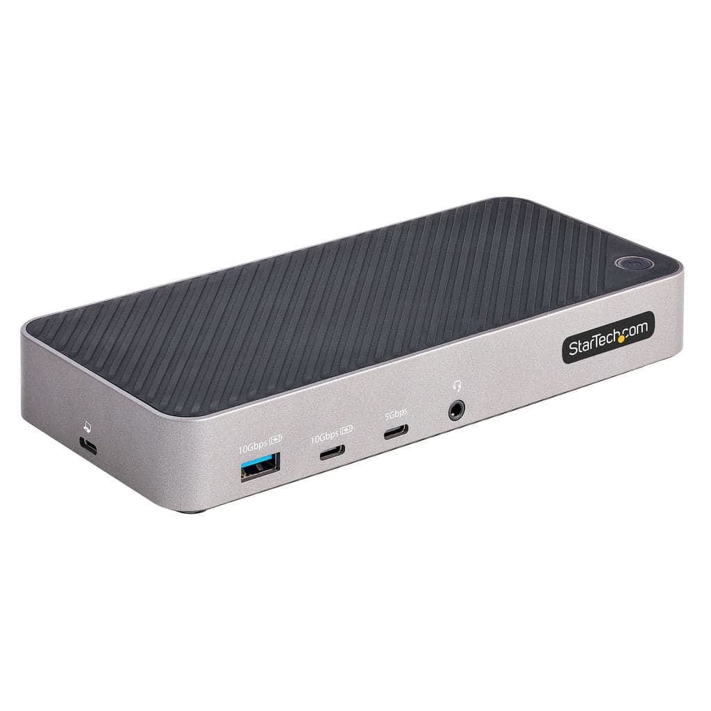 Startech Docking Station 116E-USBC-DOCK + USB-C com 5 Portas USB, HDMI/DP para Monitor Triplo