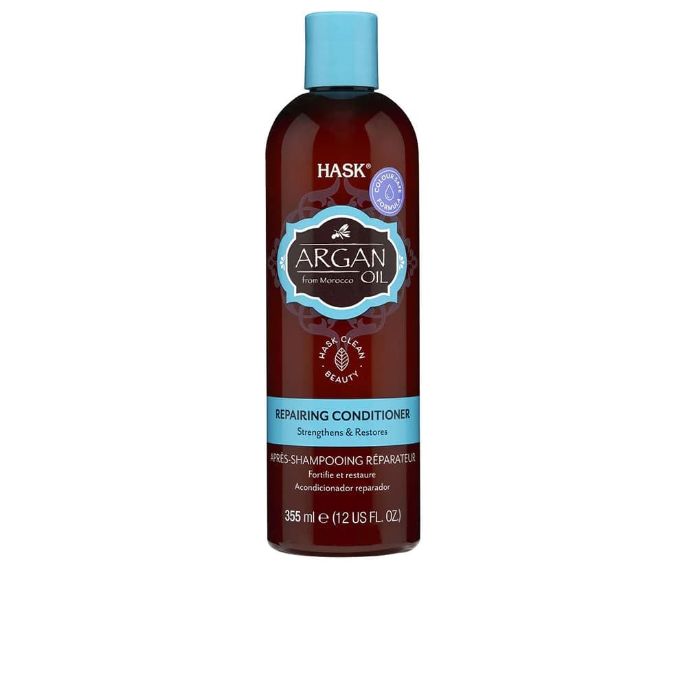 Hask Argan Oil Repairing Condicionador 355mL – Hidratação & Brilho