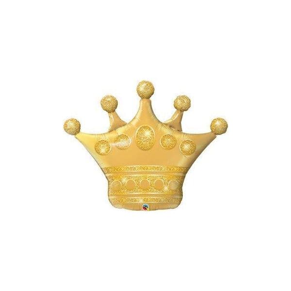 Qualatex Balão Foil 41'' Coroa Dourado - 020049343
