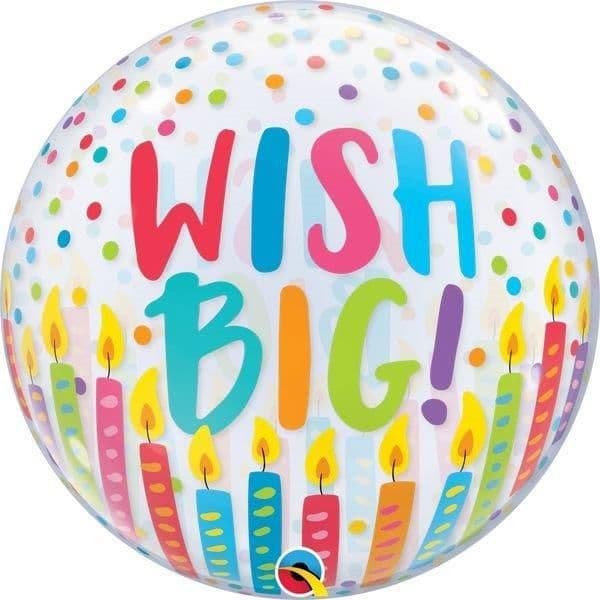 Qualatex Bubble 22" Wish Big - 020087750