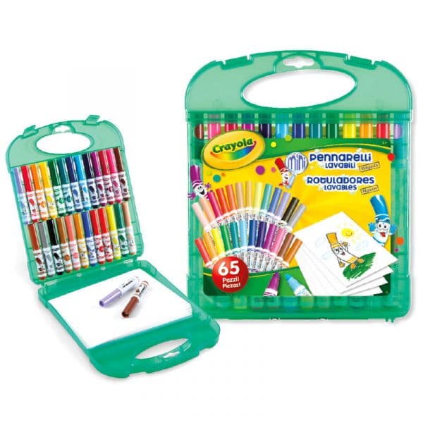 Crayola Mala Marcadores Laváveis 65 Pcs