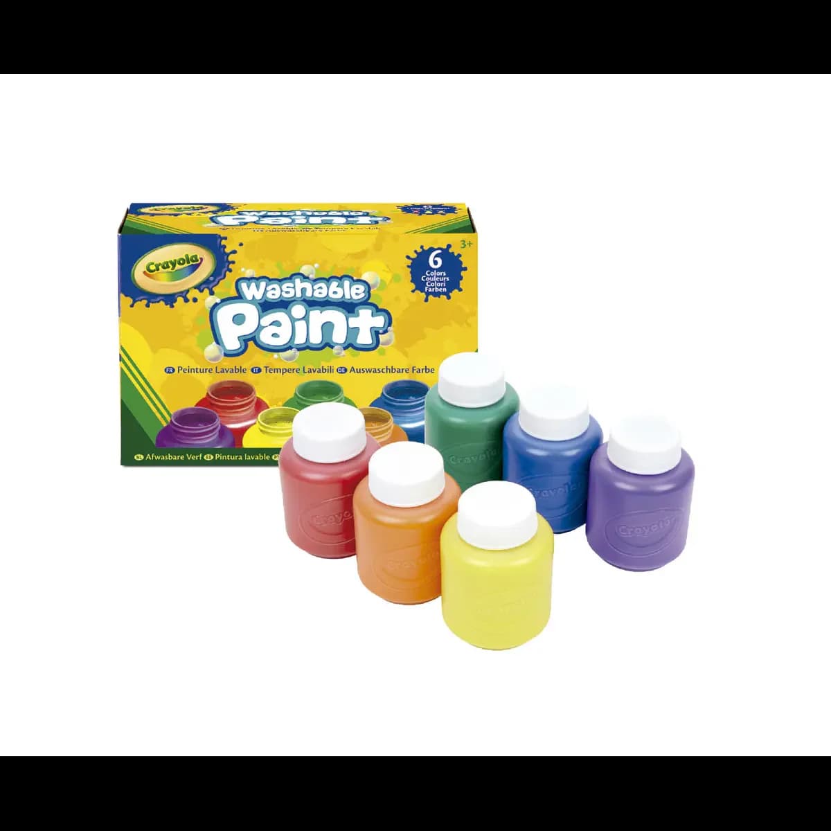 Crayola Pintura Lavável 6 Cores