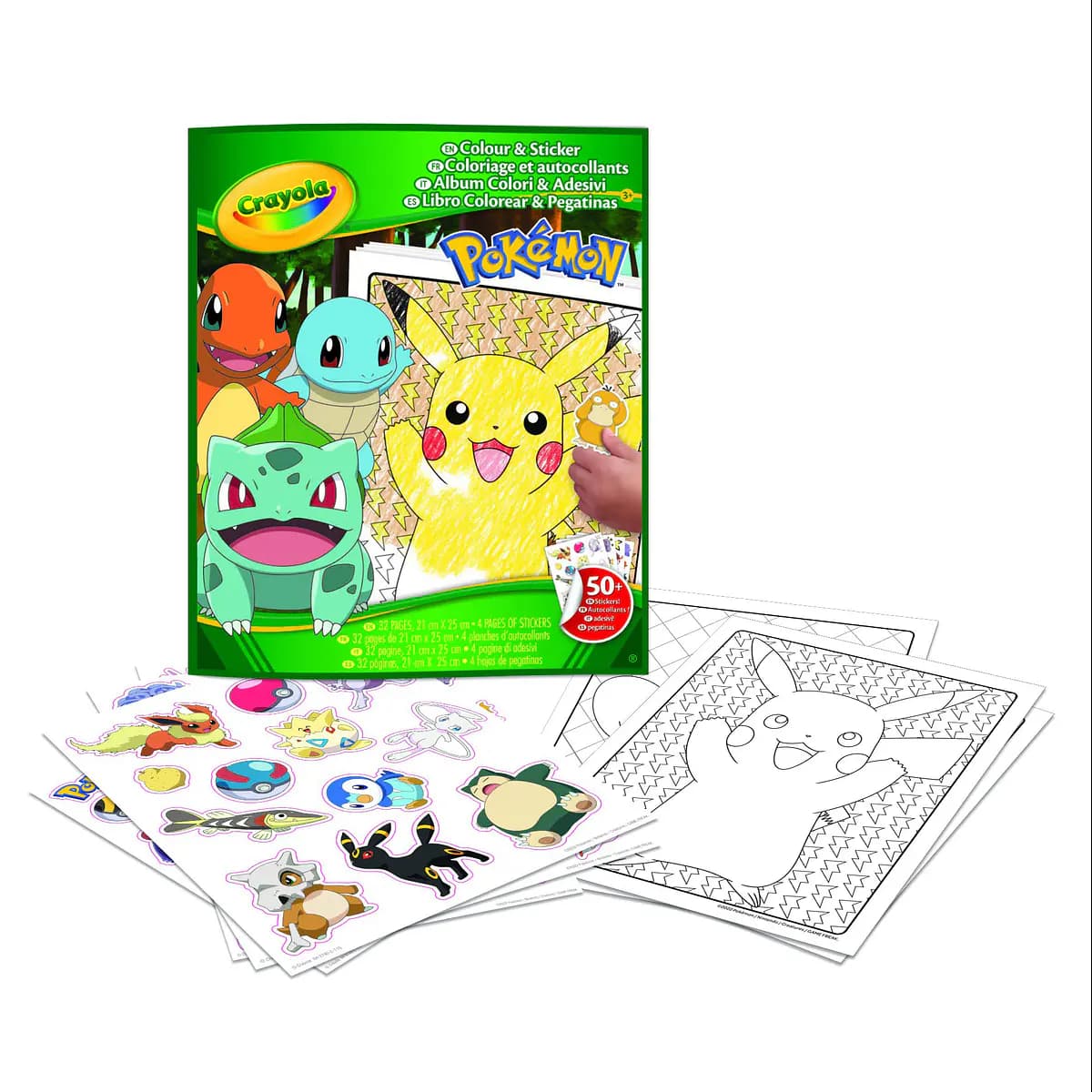 Color & Sticker - Pokémon