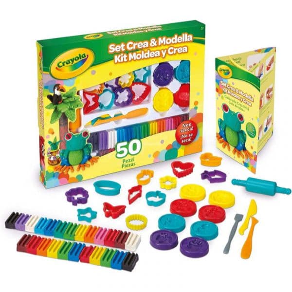 Crayola Set Cria e Modela 50 Peças