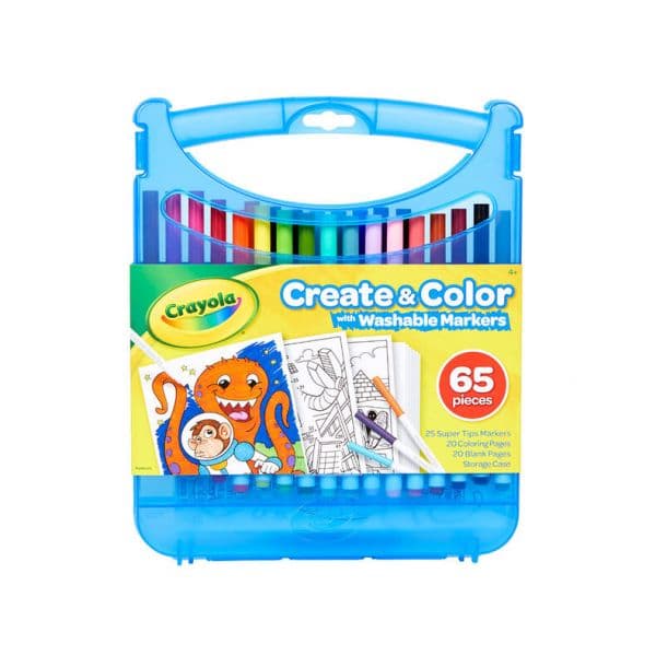 Crayola Mala Create e Colour Super Ponta 65pcs