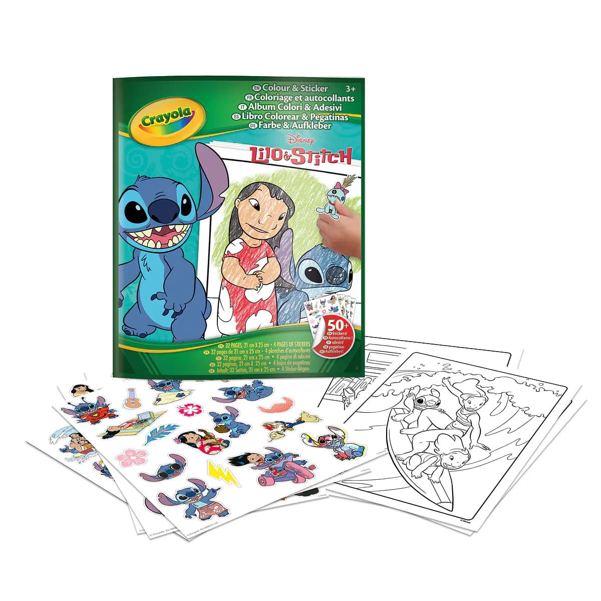 Crayola Color & Sticker - Lilo & Stitch