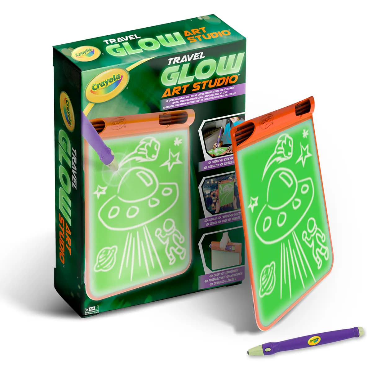 Crayola Travel Glow Studio Art Studio