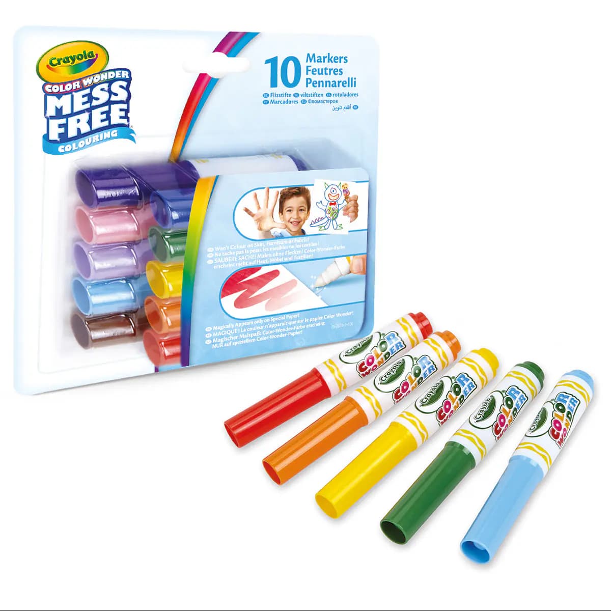 Crayola Color Wonder Marcadores 10 Unidades
