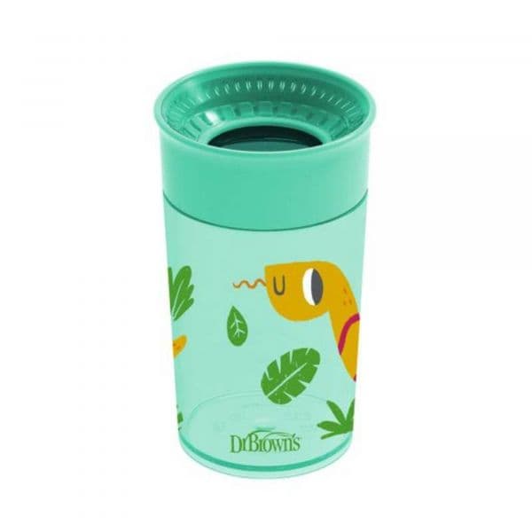 Dr. Browns Cheers 360 Copo Sem Bocal 9m+ Verde 300ml