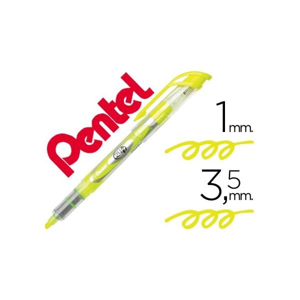 Pentel Marcador Fluorescente SL12 Amarelo - 45237