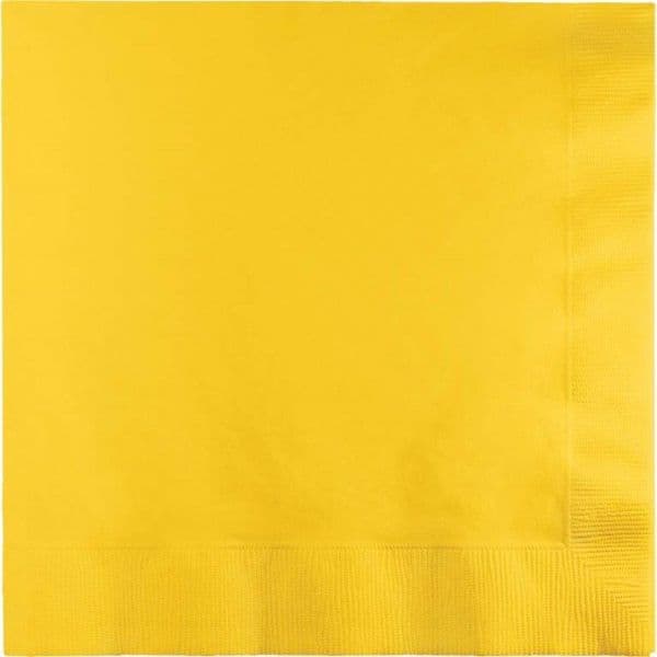 Creative Converting 50 Guardanapos - Amarelo Torrado 50 un. - 120691021
