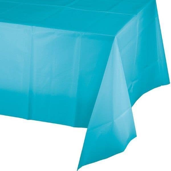 Creative Converting Toalha de Mesa Plástico 137x274cm Turquesa