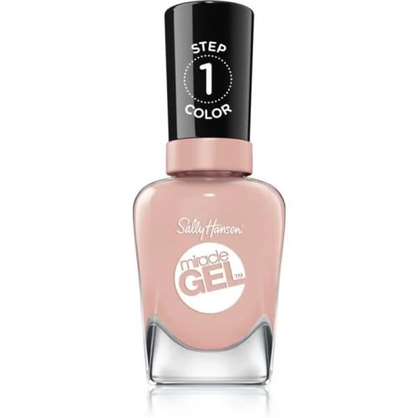 Sally Hansen Miracle Gel(tm) Unhas de Gel sem Usar Lâmpada UV/LED Tom 363 Peaches & Dream 14,7 ml