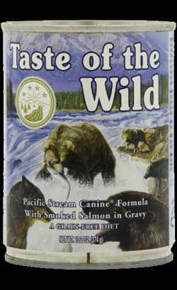Ração Húmida Taste of the Wild Pacific Stream Salmon in Gravy Wet Dog 390g