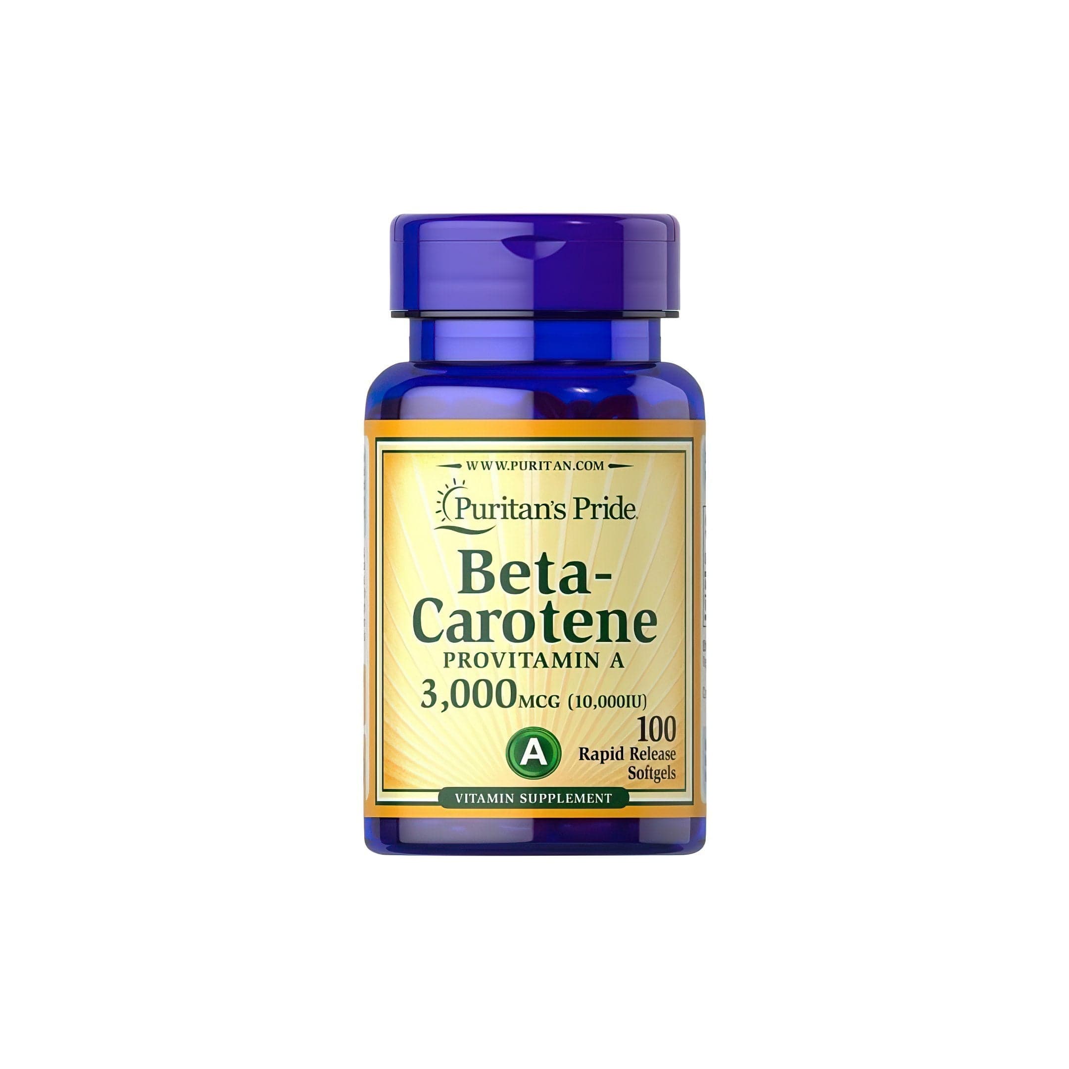 Beta-carotene 3000 mcg 100 softgel