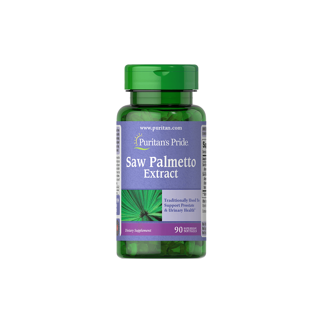 Saw Palmetto Extract 250 mg 90 Rapid Release Softgels