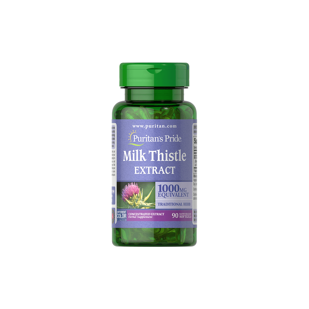 Milk Thistle Extract 1000 mg 90 Softgels