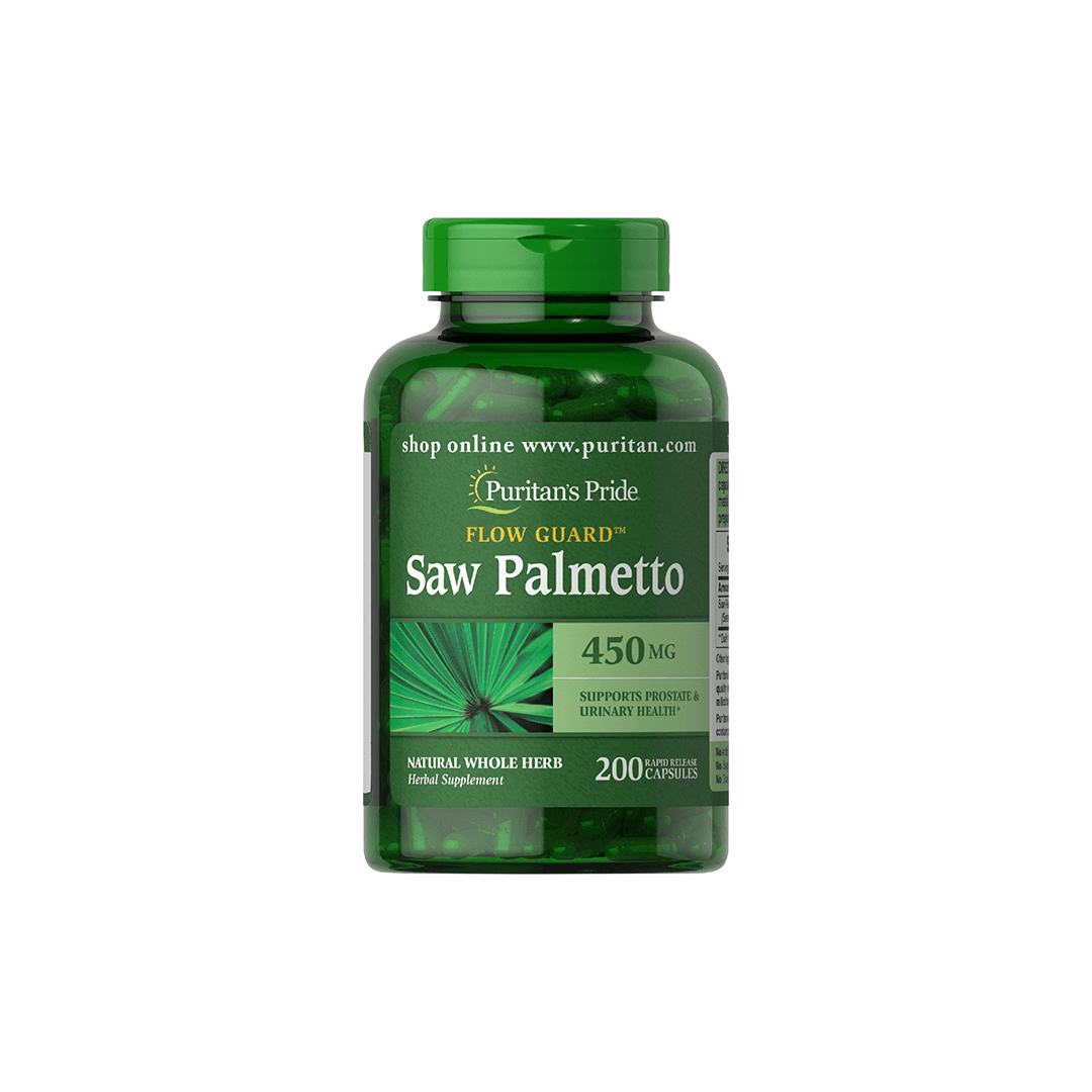 Saw Palmetto 450 mg 200 Rapid Release Capsules