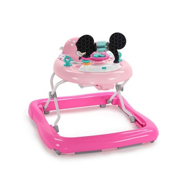 Bright Starts Andador Minnie Mouse  Tiny Trek  Forever Besties  2-in-1 Rosa