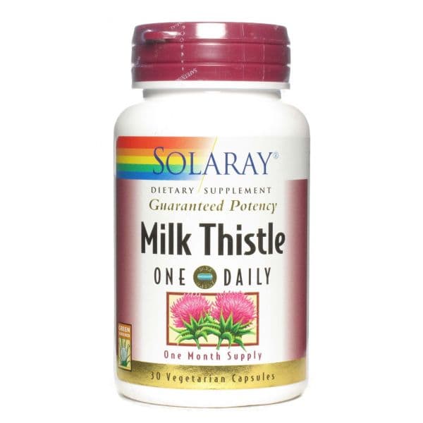 Solaray Milk Thistle One Daily 350mg 30 Cápsulas