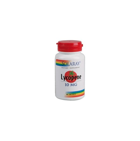 Solaray Lycopene 10mg 60 Cápsulas