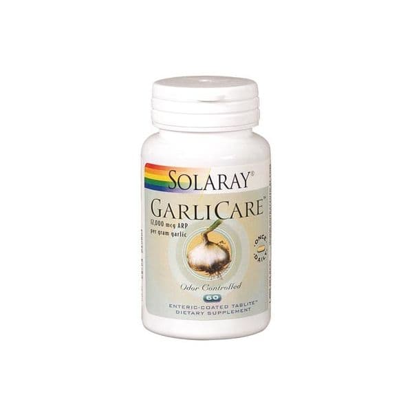 Solaray Garlicare 60 Cápsulas