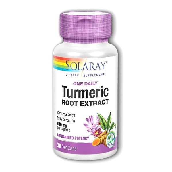 Solaray Turmeric One Daily 30 Cápsulas