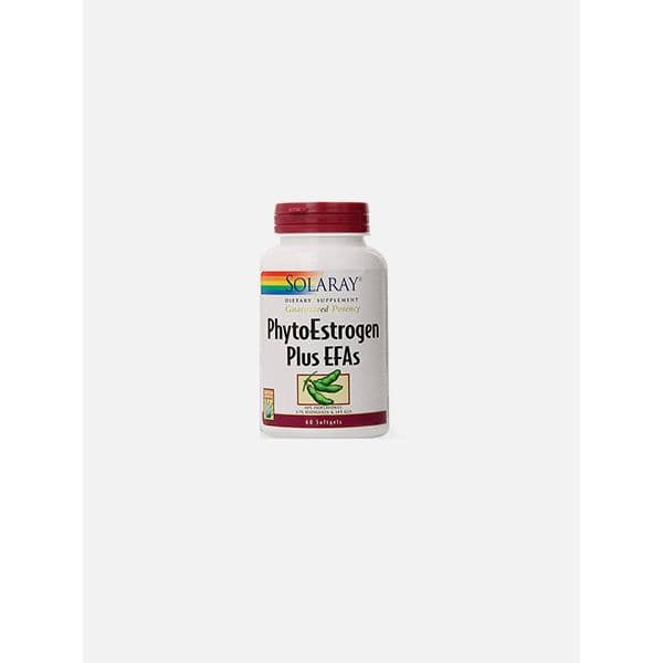 Solaray PhytoEstrogen Plus EFAs 60 Cápsulas