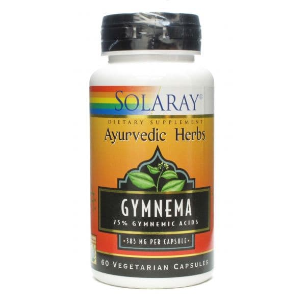 Solaray Gymnema 385mg 60 Cápsulas